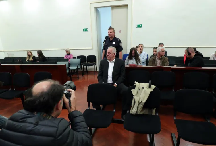 Ivo Sanader na izricanju presude za Hypo