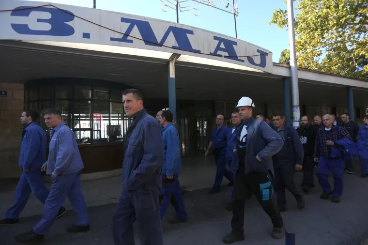 Radnici 3. maja na ulicama: 'Imajte malo morala i obraza'