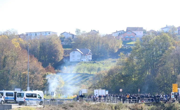 Sukob policije i migranata