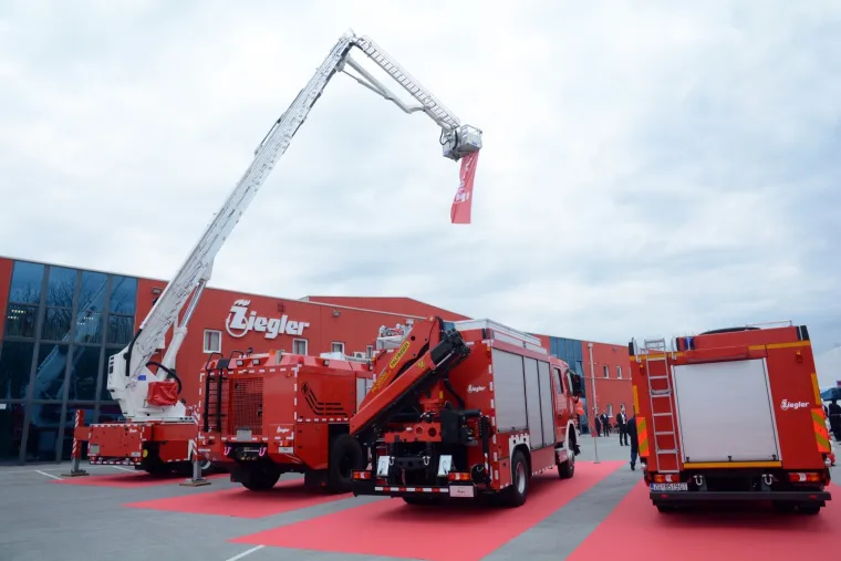 U KUTINI OTVOREN PROIZVODNI POGON TVRTKE ZIEGLER: Proizvodit će najsuvremenija vatrogasna vozila