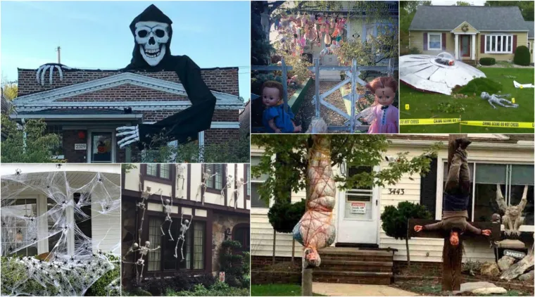 Od trupla koja vise na drveću, do stotine pauka na krovu: TOP 20 najbolje uređenih kuća za Noć vje&scaron;tica