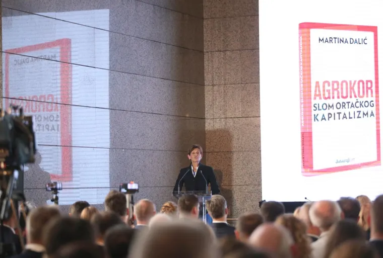 Predstavljanje knjige Martine Dalić 'Agrokor: Slom ortačkog kapitalizma' u NSK