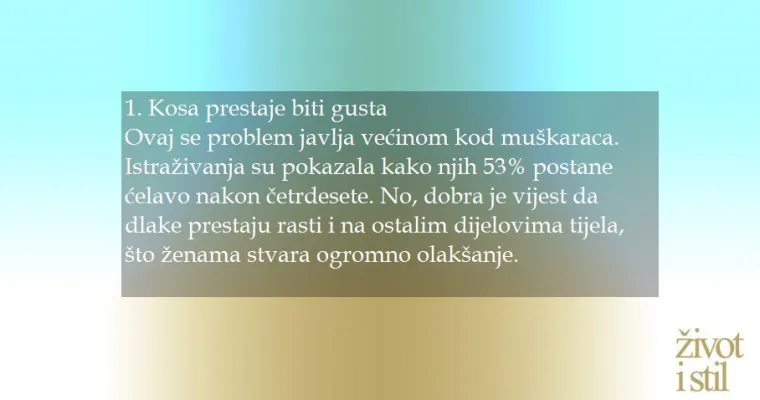 Pozitivne i negativne strane starenja: Što se događa s našim tijelom nakon četrdesete?