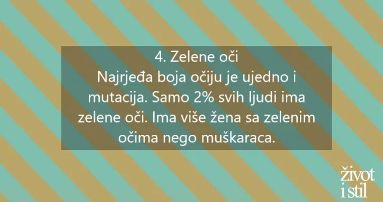 Osam genskih mutacija zbog kojih izgledamo posebno i neuobičajeno