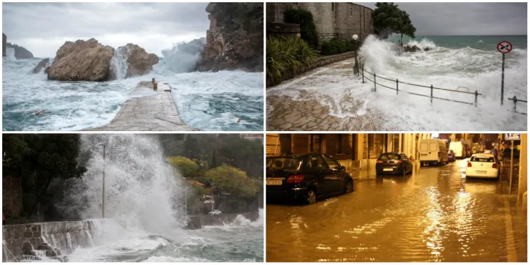 Pogledajte dramatične fotografije orkanskog nevrijemena koje se obrušilo se na Hrvatsku