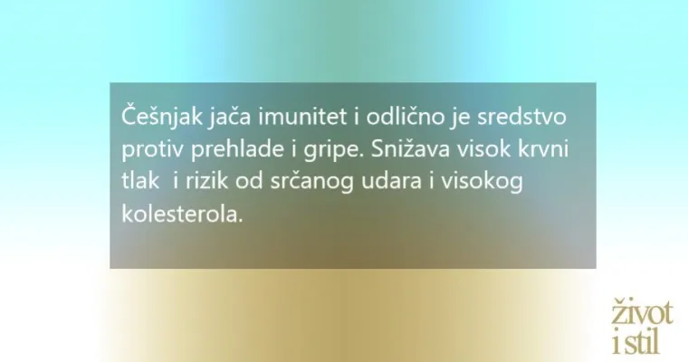 Uobičajene namirnice s neuobičajeno dobrim učinkom na zdravlje