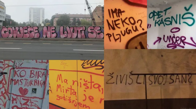'1+1=3, ako ga ne izvadi&scaron; na vrijeme': TOP 40 najupečatljivijih zagrebačkih grafita