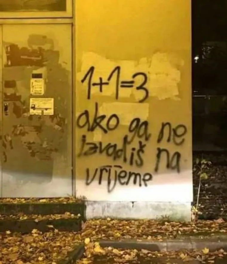 '1+1=3, ako ga ne izvadi&scaron; na vrijeme': TOP 40 najupečatljivijih zagrebačkih grafita