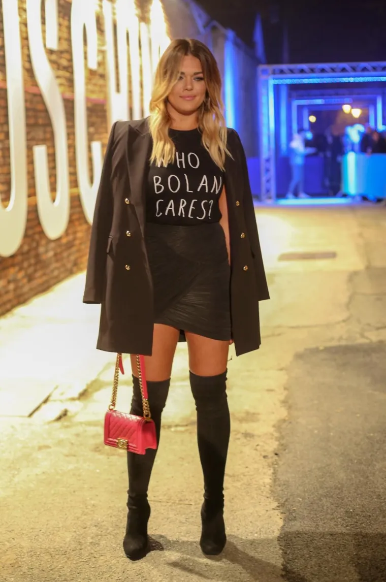 Sandra Perković je privlačila pažnju u majici zanimljivog natpisa i minici