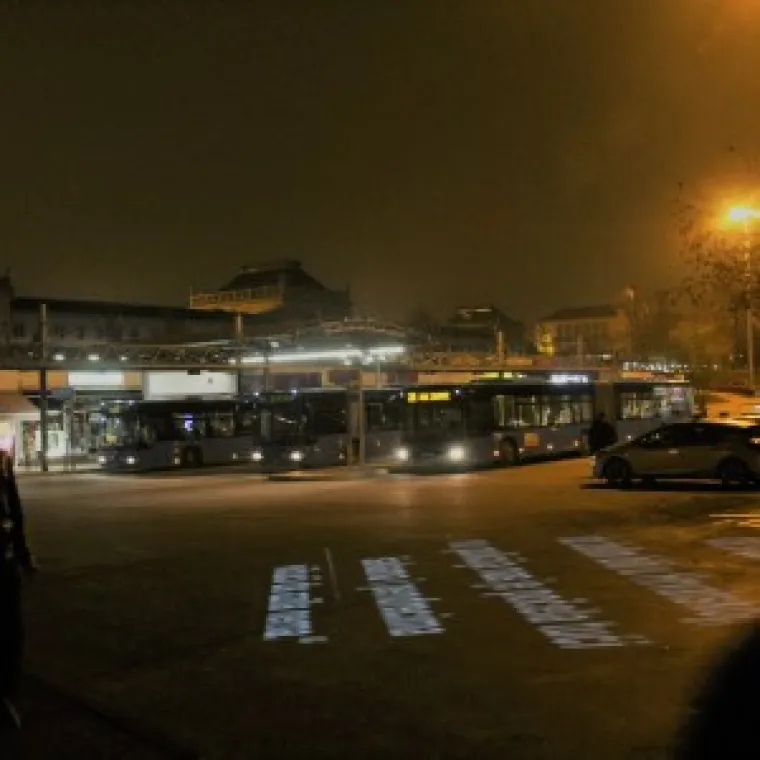 Noćna akcija u Zagrebu - Protiv nasilja nad izbjeglicama