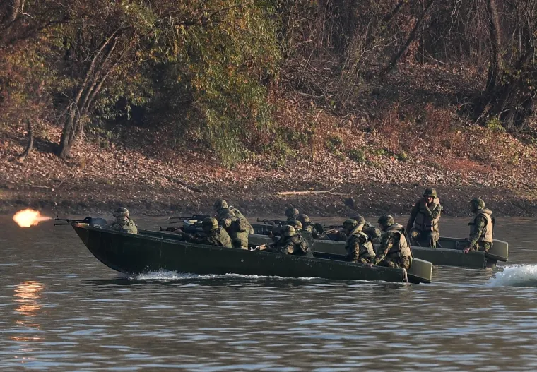 Titel: Združena taktička vježba s bojevim gađanjem Stoljeće pobjednika 1918-2018  10.11.2018., kojom se obiljezava 100 godina od zavr&scaron;etka Prvog svjetskog rata. Photo: Srdjan Ilic/PIXSELL