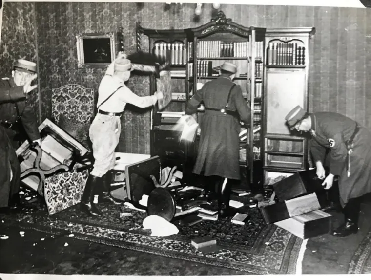 Povod Kristalnoj noći bilo je ubojstvo  njemačkog konzula u Parizu. Njega je 7. studenoga 1938. godine, zbog prethodno započetog progona Židova u Njemačkoj, ubio malodobni Židov Herschel Grünspan.