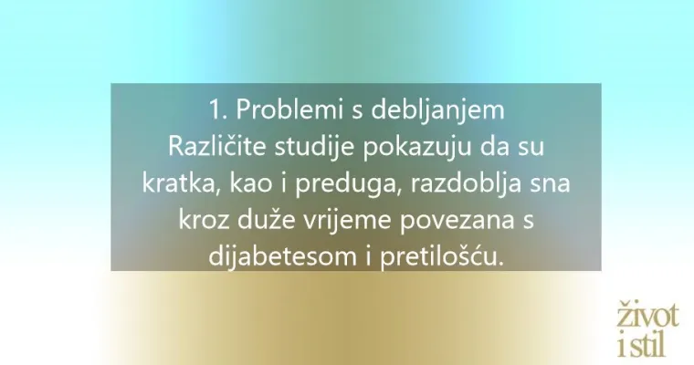 Spavate vi&scaron;e od 8 sati? Ovo je &scaron;est problema s kojima biste se zbog toga mogli suočiti