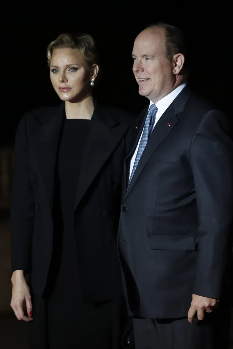 Princ Albert od Monaca i njegova supruga Charline