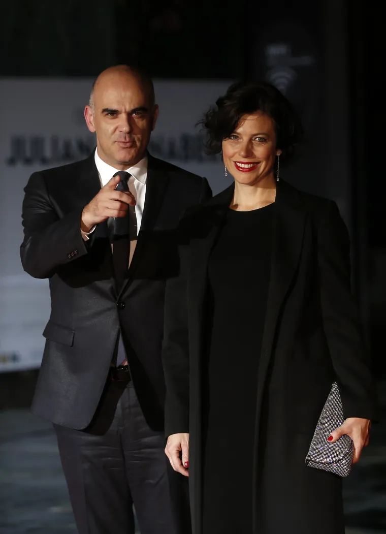 &Scaron;vicarski predsjednik Alain Berset sa suprugom