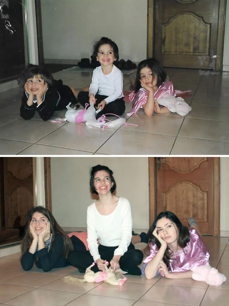 NA ISTOM MJESTU, ALI U DRUGO VRIJEME: Ponovili scene s obiteljskih fotki godinama poslije. Rezultat? Živi urnebes!