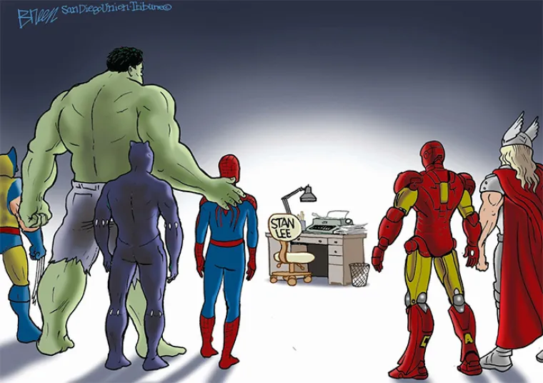 DIRLJIV OPRO&Scaron;TAJ OD STANA LEEJA: Crtači diljem svijeta odali počast velikanu stripa