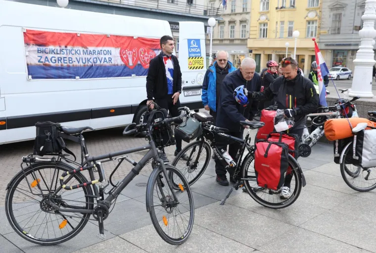 U počast grada heroja krenuo 'Biciklistički maraton za Vukovar'