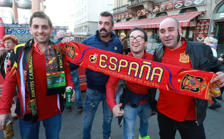 &Scaron;panjolski navijači u Zagrebu