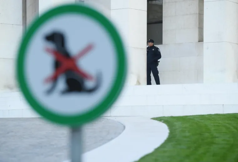 Ispred Me&scaron;trovićevog paviljona, Živi zid je organizirao akciju sađenja magnolija kako bi iskazali svoje neslaganje s politikom gradonačelnika Milana Bandića, koji je prije nekoliko tjedana otvorio novouređeni Trg žrtava fa&scaron;izma s umjetnom travom.