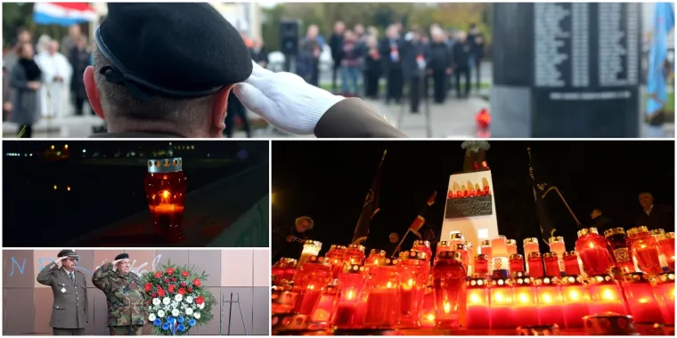 Za sve žrtve, divove hrabrosti: Diljem Hrvatske odana počast, pu&scaron;teni lampioni, zapaljene svijeće...