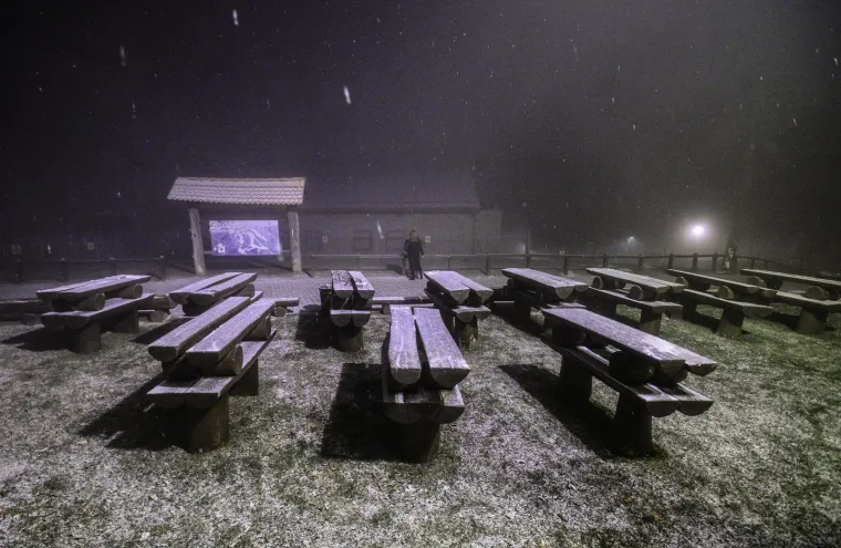 Prvi ovogodi&scaron;nji snijeg zabijelio je Sljeme