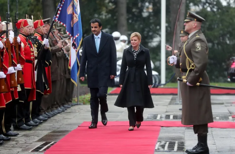 Tko je bogati šeik kojeg je primila predsjednica? Ima tri žene, 12 djece, a kao mlad bio je razuzdan