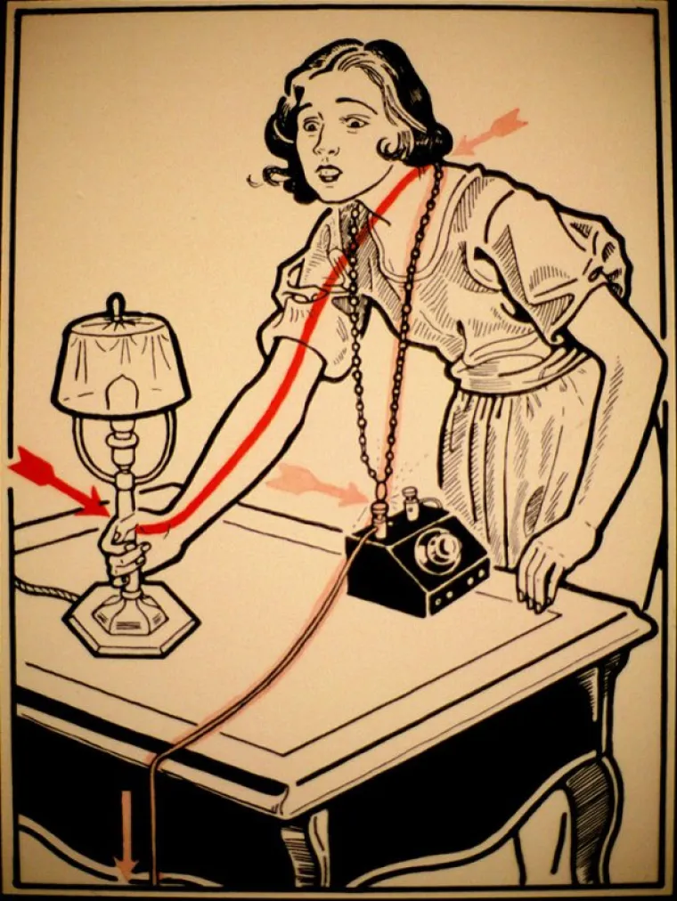 KAKO JE ITKO OD NA&Scaron;IH (PRA)DJEDOVA I BAKA PREŽIVIO?! Bizarni vodič otkriva koliko su prvi električni uređaji bili smrtonosni