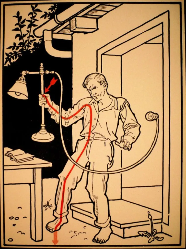 KAKO JE ITKO OD NA&Scaron;IH (PRA)DJEDOVA I BAKA PREŽIVIO?! Bizarni vodič otkriva koliko su prvi električni uređaji bili smrtonosni