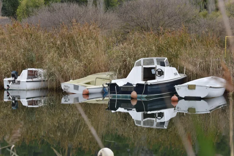 Tmuran kasnojesenski dan u Skradinu