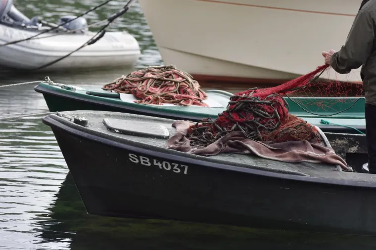 Tmuran kasnojesenski dan u Skradinu