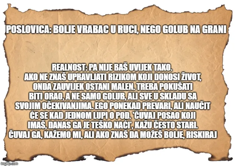 Da onaj koji drugome jamu kopa - sam u nju upada, Hrvati bi živjeli u rupama: Prava istina o narodnim izrekama, vol.1