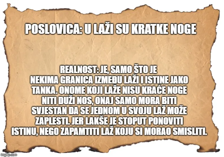Da onaj koji drugome jamu kopa - sam u nju upada, Hrvati bi živjeli u rupama: Prava istina o narodnim izrekama, vol.1