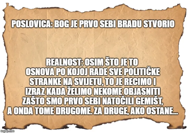 Da onaj koji drugome jamu kopa - sam u nju upada, Hrvati bi živjeli u rupama: Prava istina o narodnim izrekama, vol.1