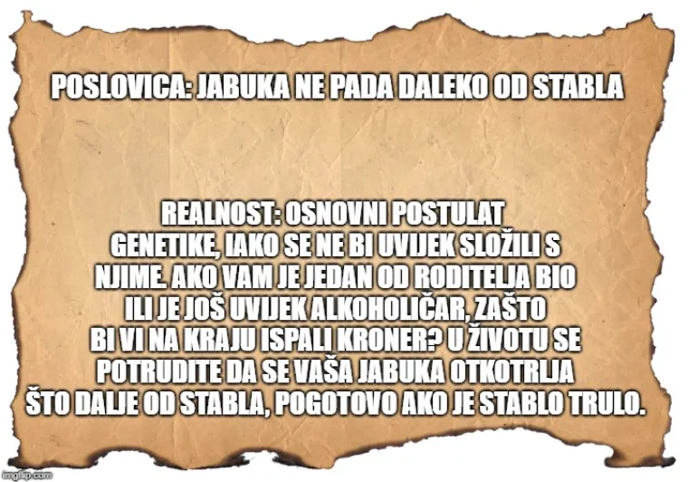 Da onaj koji drugome jamu kopa - sam u nju upada, Hrvati bi živjeli u rupama: Prava istina o narodnim izrekama, vol.1
