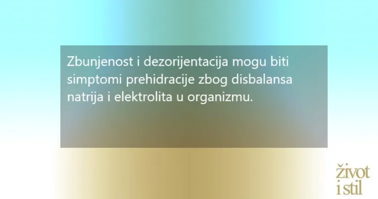 I previ&scaron;e može biti opasno: simptomi koji ukazuju da pretjerujete s vodom