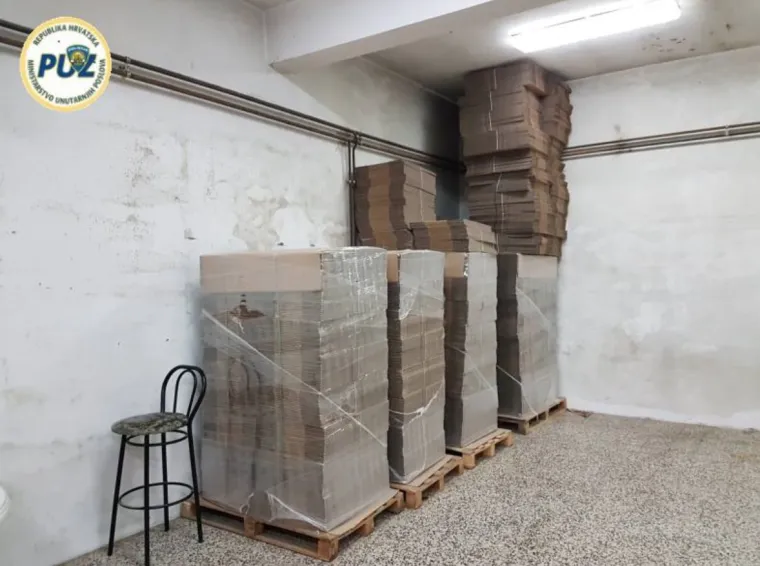 Zagrebačka policija zaplijenila čak 10 tona duhana