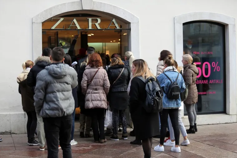 Crni petak u hrvatskim dućanima