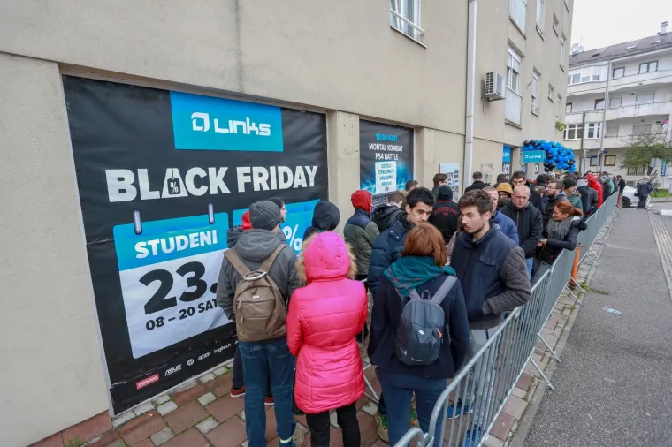 Crni petak u hrvatskim dućanima