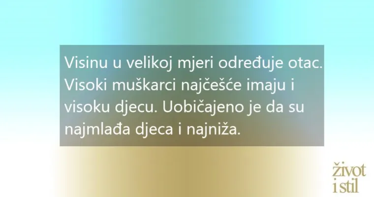 Zanima vas kako će va&scaron;e dijete izgledati? Napokon smo otkrili &scaron;to nasljeđujemo od tate, a &scaron;to od mame
