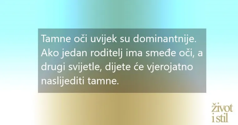 Zanima vas kako će va&scaron;e dijete izgledati? Napokon smo otkrili &scaron;to nasljeđujemo od tate, a &scaron;to od mame