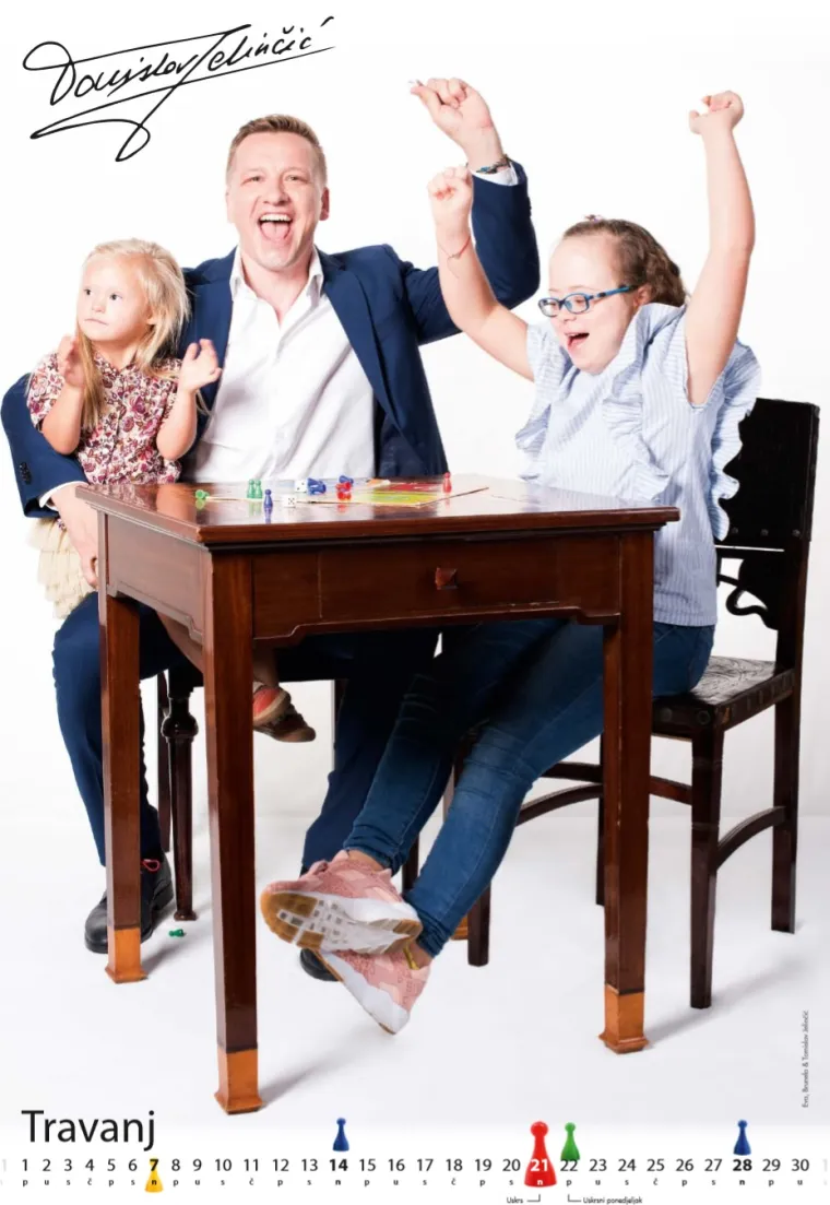 'Velike i male zvijezde': Poznati za djecu s Downovim sindromom, među njima i na&scaron; Tomislav Jelinčić