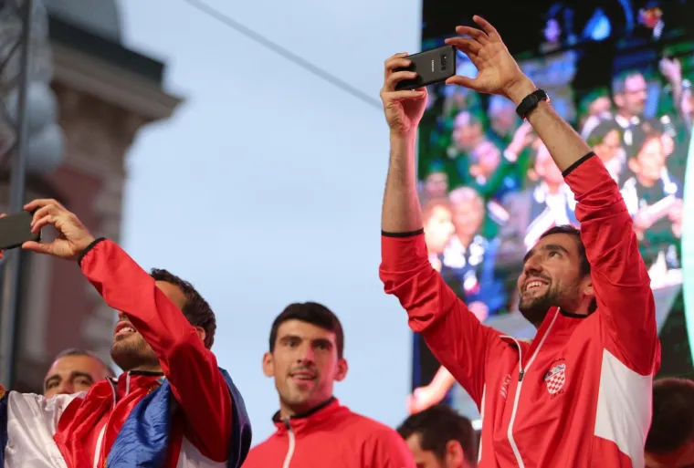Davis Cup, doček