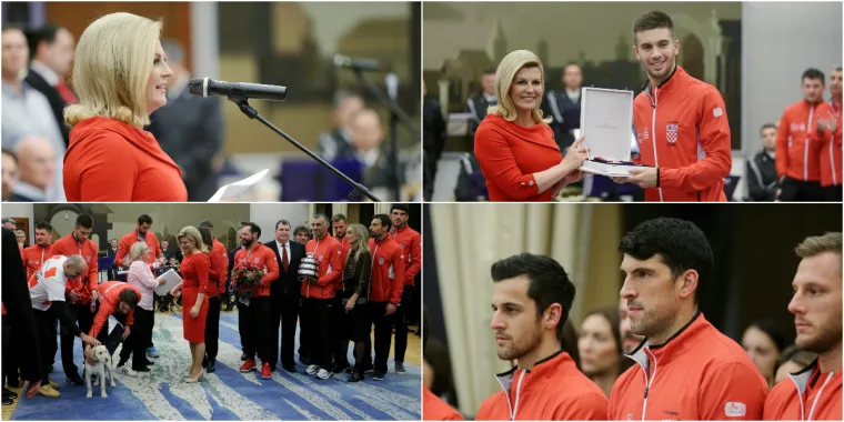 Predsjednica odlikovala tenisače