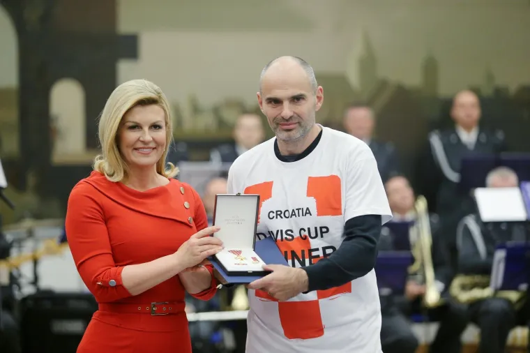 Predsjednica odlikovala tenisače