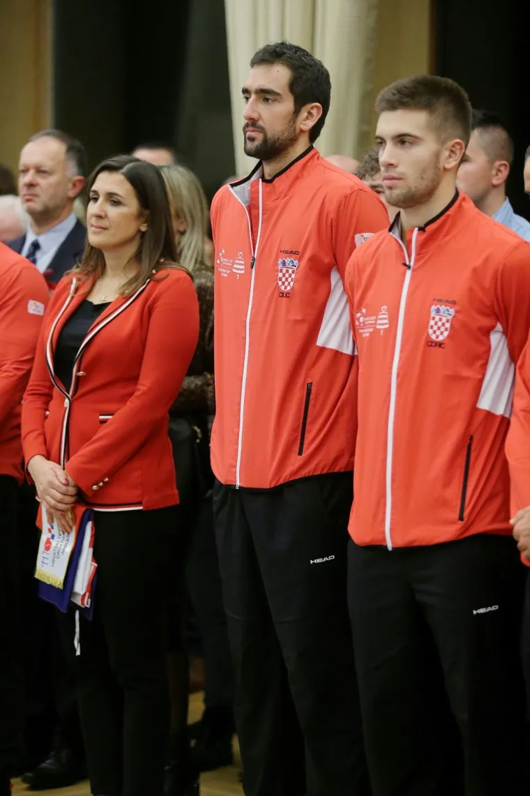 Predsjednica odlikovala tenisače