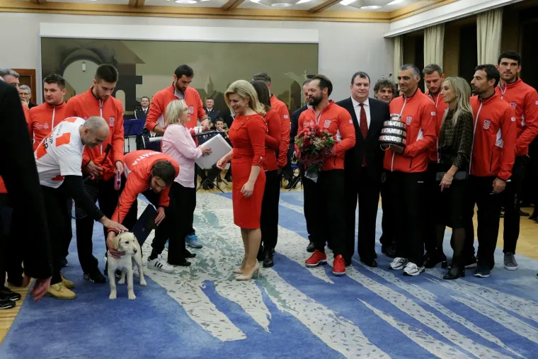 Predsjednica odlikovala tenisače