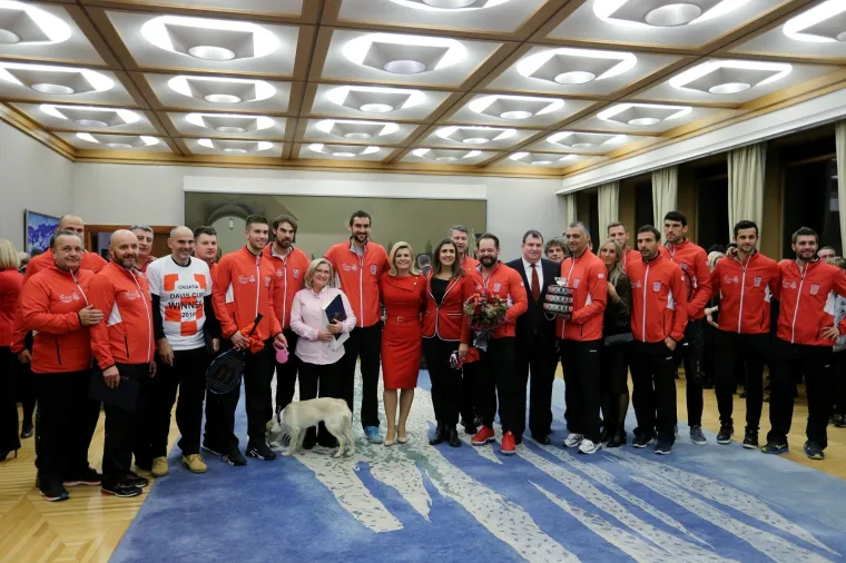 Predsjednica odlikovala tenisače