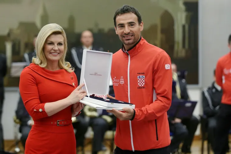 Predsjednica odlikovala tenisače