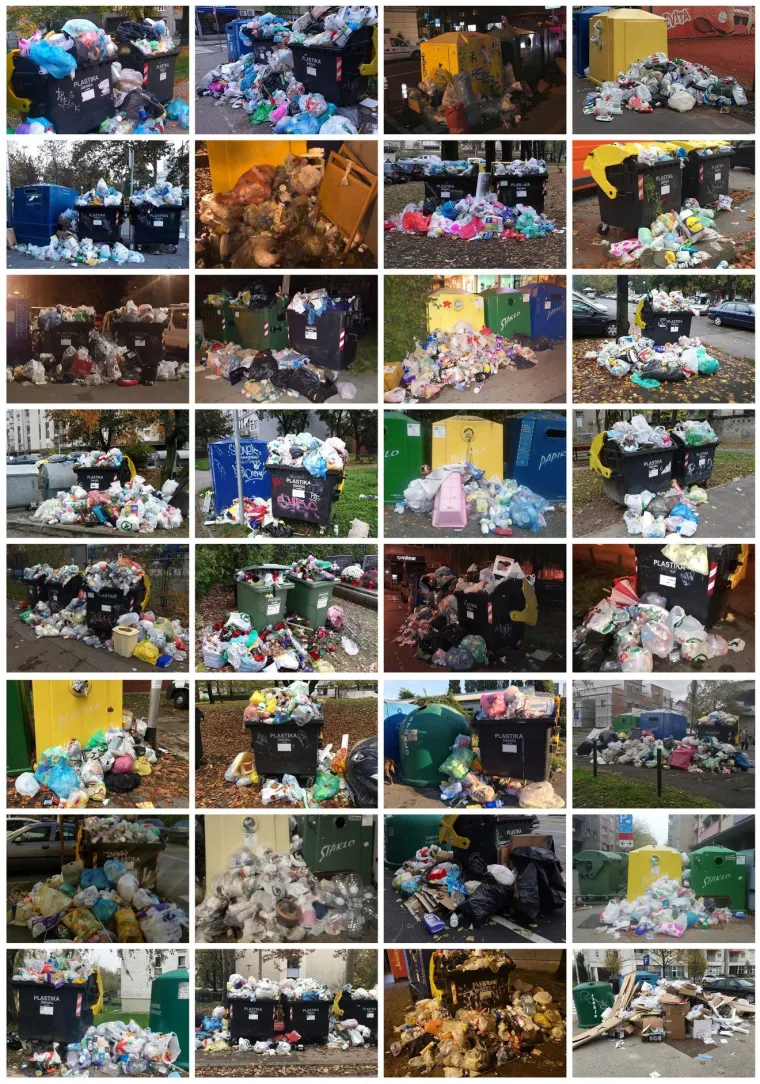 Kontejneri prepuni smeća